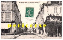 Delcampe - 36  Le Blanc  Avenue Gambetta - Le Blanc