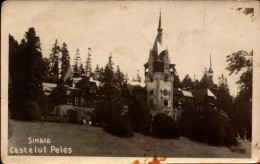 Delcampe - Roumanie, Sinaia, Castelul Peles + Timbre, 1938 - Rumänien