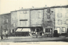 Delcampe - 43 , LANGEAC , Place Navari , CF * 345 77 - Langeac