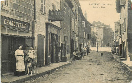 Delcampe - 43 , LANGEAC , Rue Du Pont , CF * 345 80 - Langeac