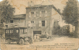 Delcampe - 43 , SAUGUES , Hotel De France Anglade Dumas , CF * 345 61 - Saugues