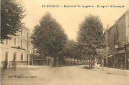 Delcampe - 43 , BRIOUDE , Boulevard Vercingetorix , Comptoir D'escompte , CF * 345 27 - Brioude
