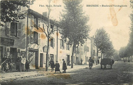 Delcampe - 43 , BRIOUDE , Boulevard Vercingetorix , CF * 345 25 - Brioude