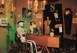 Delcampe - PARIS - HISTORIAL DE MONTMARTRE - MUSEE DE CIRE DE LA BUTTE - LE CABARET DU NEANT - Altri Monumenti, Edifici
