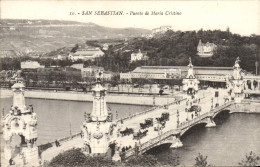 Delcampe - CPA San Sebastian Puente De Maria Cristine - Guipúzcoa (San Sebastián)