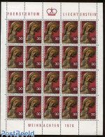 Delcampe - Liechtenstein 1970 Christmas M/s, Mint NH, Religion - Christmas - Ungebraucht