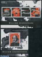 Delcampe - Montserrat 2013 William Shakespeare 2 S/s, Mint NH, Art - Authors - Ecrivains
