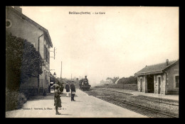 Delcampe - 72 - BRULON - TRAIN EN GARE DE CHEMIN DE FER - Brulon