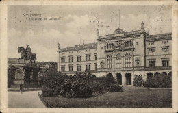 Delcampe - CPA Kaliningrad Königsberg Ostpreußen, Universität, Denkmal, Reiterstatue - Ostpreussen