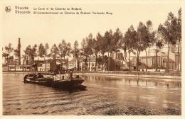 Delcampe - Vilvorde -- Le Canal Et Les Cokeries Du Brabant    (2 Scans) - Vilvoorde