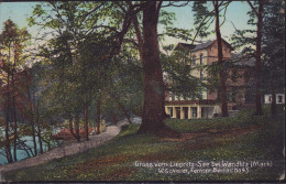 Delcampe - Gest. O-1292 Wandlitz Haus Am Liepnitzsee 1911 - Bernau