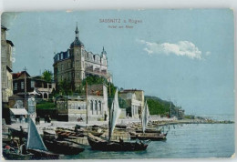 Delcampe - Sassnitz Ostseebad Ruegen Sassnitz Hotel Am Meer - Sassnitz