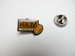 Delcampe - Beau Pin's , Rugby ,  RCM Mulhouse , Rugby Club De Mulhouse , Haut Rhin - Rugby