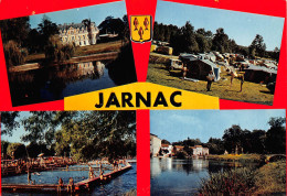 Delcampe - JARNAC Chateau De CRESSE Camping Piscine Pointe Du Parc Moulins 4 (scan Recto-verso)KEVREN0009Und - Jarnac