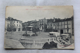 Delcampe - Cpa 1922, Vic Fezensac, Le Kiosque Te La Place, Gers 32 - Vic-Fezensac