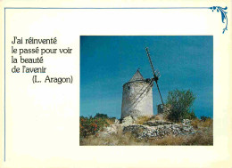 Delcampe - Carte Postale - Moulin à Vent - CPM - Voir Scans Recto-Verso - Poscard - Carta Postal -  Postkarte - Mulini A Vento