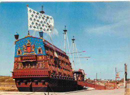 Delcampe - Carte Postale - Bateaux - Voiliers - Plouharnel - Le Galion - Exposition De Coquillages - CPM - Voir Scans Recto-Verso - - Segelboote