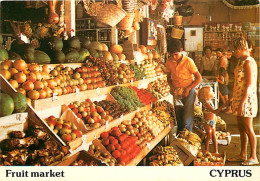 Delcampe - Carte Postale - Marchés - Chypre - Cyprus - Fruit Market - Marché Aux Fruits - Fruits Et Légumes - CPM - Carte Neuve - V - Mercados