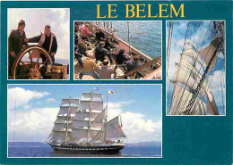 Delcampe - Carte Postale - Bateaux - Voiliers - Le Belem - Multivues - CPM - Voir Scans Recto-Verso - Poscard - Carta Postal -  Pos - Segelboote