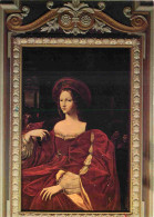 Delcampe - Carte Postale - Art - Peinture Histoire - Jeanne D'Aragon - Portrait - Atelier De Raphael - Château De Cheverny - CPM - - Geschichte