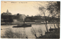 Delcampe - Herblay / Les Berges De L' Ile / Remorqueur Sur La Seine / 1909 / Ed. ND. Phot. - Herblay