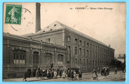Delcampe - CAUDRY  - Usines Cabet Devouge - Editeur ELD 27 - Caudry