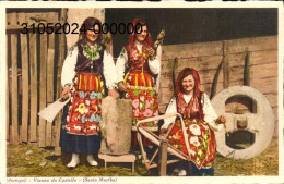 Delcampe - Vianna Do Castello (Viana Do Castelo) (Santa Martha). Cpsm  -  " Tissage Et Filage Du Lin..."    (scans Recto-verso) - Viana Do Castelo