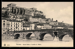 Delcampe - Cartolina Verona, Ponte Pietra E Castello S. Pietro - Verona
