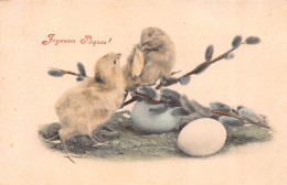 Delcampe - Carte Postale Fantaisie PÂQUES-Ostern-Osterei-Pascua-Pasqua-Pascoa-Oiseau-Oeuf-Rameau-A.S.V 422 - Ostern