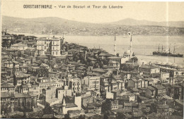 Delcampe - CONSTANTINOPLE - VUE DE SCUTARI ET TOUR DE LEANDRE - Turkey
