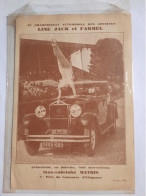 Delcampe - CPA , Automobile(2) , Championnat Automobile Des Artistes , Line Jack Et Farbel - PKW