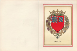 Delcampe - 1970 Encart Centenaire De La Bataille De Dijon - Postdokumente