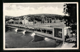 Delcampe - AK Bad Piestany, Thermia Palace Hotel, Neue Brückenkolonnade - Slowakei