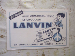 Delcampe - Buvard   CHOCOLAT,  PÂTES,  BONBONS , FLAN - Cocoa & Chocolat