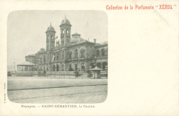 Delcampe - Espagne )  SAN SEBASTIAN  /  SAINT SEBASTIEN  -  Le Casino - Collection De La Parfumerie XEROL - Guipúzcoa (San Sebastián)
