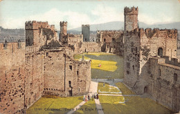 Delcampe - A777 Wales Caernarfon Carnarvon Castle From Eagle Tower Vintage Postcard - Welt