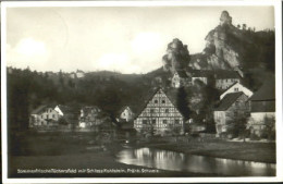 Delcampe - Tuechersfeld Chloss Kohlstein X 1932 - Pottenstein