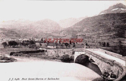 Delcampe - CPA SALLANCHES - HAUTE SAVOIE - LE PONT SAINT MARTIN - Sallanches