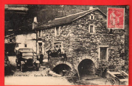 Delcampe - QHJ-12 Dompnac - Pays De Beaume Drobie  Epicerie Arland. Vieux Camion. TRES ANIME.  Sceau Frontal  Circ. 1933 - Autres & Non Classés