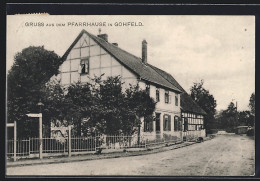 Delcampe - AK Gohfeld / Herford, Pfarrhaus Mit Strasse - Herford