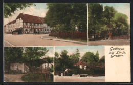 Delcampe - AK Geismar / Göttingen, Gasthaus Zur Linde Mit Strasse Und Gartenpartie - Göttingen