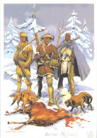 Delcampe - Exlibris De RAMAIOLI , Couverture Saga Bas De Cuir 5 , Numéroté , Signé - Illustrateurs P - R