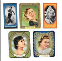 Delcampe - FC79 - VIGNETTES CIGARETTES ALLEMANDES - MARIKA ROKK - Foto