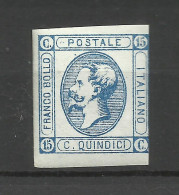 Delcampe - 4 FRANCOBOLLI 1863 REGNO D'ITALIA LITOGRAFICO II TIPO NUOVI E USATI - Poststempel