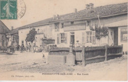 Delcampe - PIERREFITTE-sur-AIRE  MEUSE_ CPA  Rue Condé - Animée -voyagèe 1908 - Pierrefitte Sur Aire