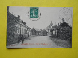 Delcampe - LUCHEUX RUE DE L EGLISE - Lucheux