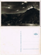 Delcampe - Ansichtskarte Braubach Rhein Partie Mit Beleuchtung Der Marksburg 1930 - Braubach