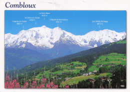 Delcampe - 74 COMBLOUX VILLAGE FACE AU MONT BLANC - Combloux