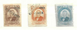 Delcampe - MEXICO   -  1877/82  - Yvert Nr  61-63-64 - México