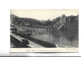 Delcampe - CPA DPT60 CREIL LE PONT DETRUIT  PAR LE GENIE FRANCAIS - Creil